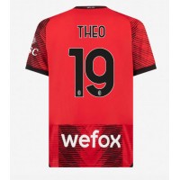 AC Milan Theo Hernandez #19 Kotipaita 2023-24 Lyhythihainen
